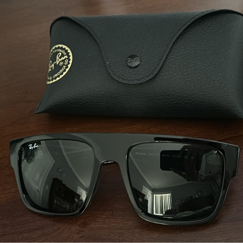 Ray-Ban Drifter Black Sunglasses with Case